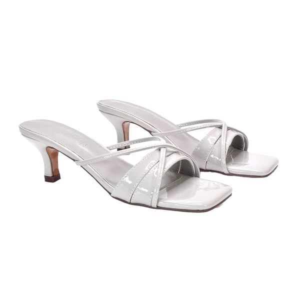 XY London Womens/Ladies Claudia Metallic Mules
