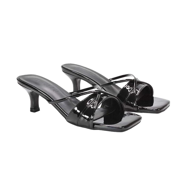 XY London Womens/Ladies Claudia Metallic Mules