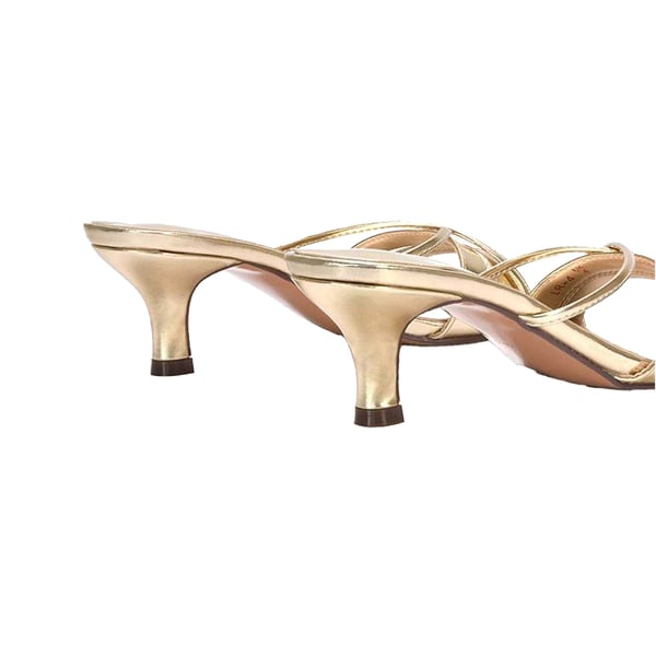 XY London Womens/Ladies Claudia Metallic Mules