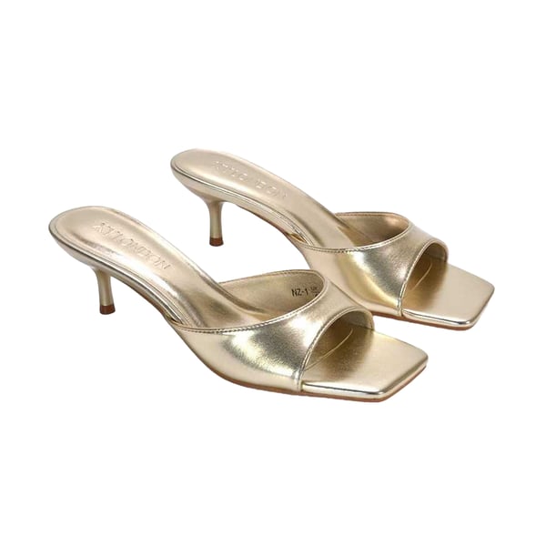 XY London Womens/Ladies Katherine Metallic Mules