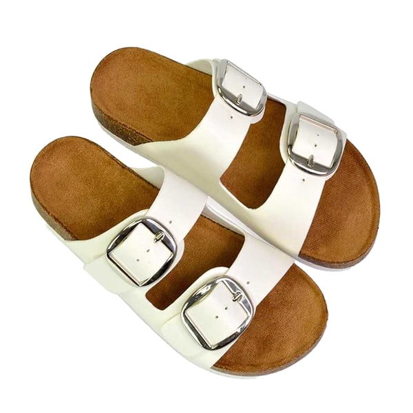XY London Womens/Ladies Dolly Twin Buckle Sandals