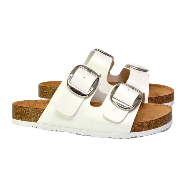 XY London Womens/Ladies Dolly Twin Buckle Sandals