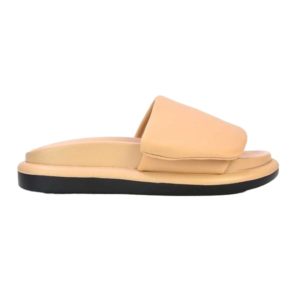 XY London Womens/Ladies Geri Adjustable Strap Flatform Sliders