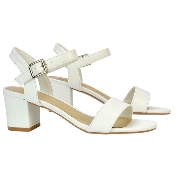 XY London Womens/Ladies Jessica Strappy Medium Block Heel Sandals