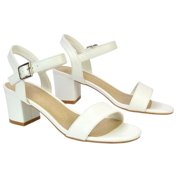 XY London Womens/Ladies Jessica Strappy Medium Block Heel Sandals