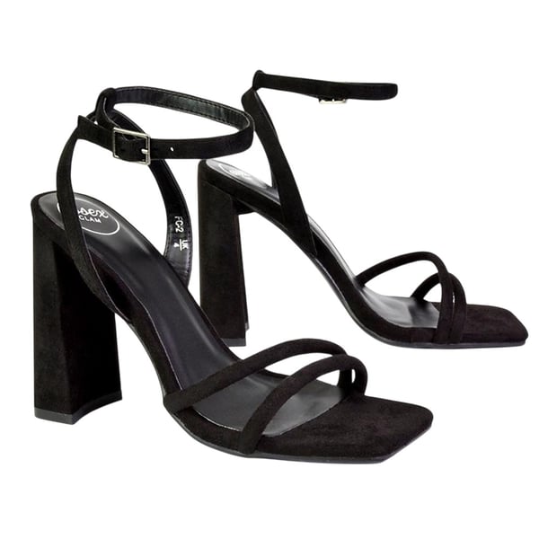 XY London Womens/Ladies Sorbet Strappy High Block Heel Sandals