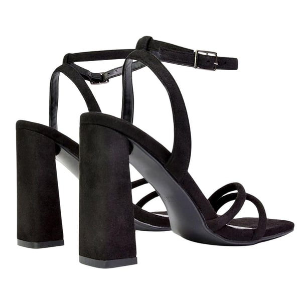 XY London Womens/Ladies Sorbet Strappy High Block Heel Sandals