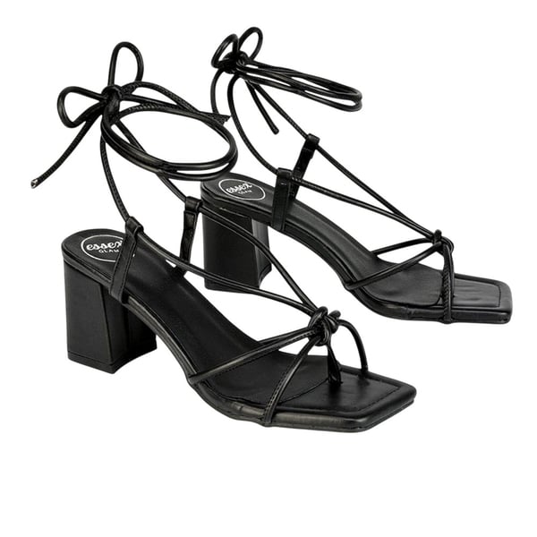 XY London Womens/Ladies Mackenzie Lace Up Block Heel Sandals