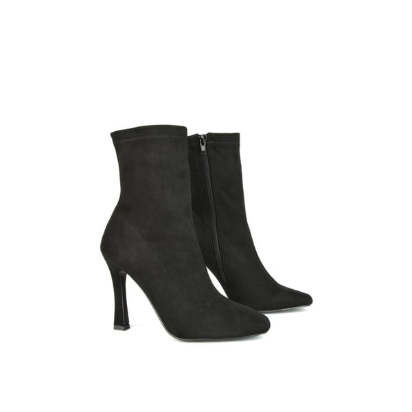 XY London Womens/Ladies Paula Side Zip Stiletto Heel Ankle Boots