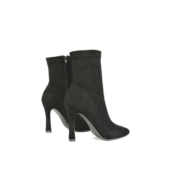 XY London Womens/Ladies Paula Side Zip Stiletto Heel Ankle Boots