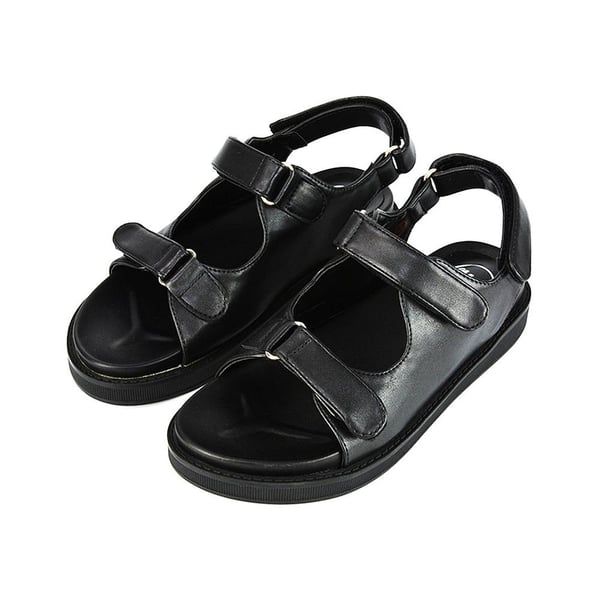 XY London Womens/Ladies Asher Double Strap Platform Heel Sandals