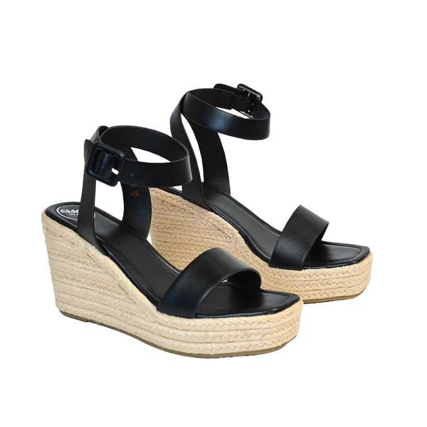 XY London Womens/Ladies Linda Strappy Platform Heel Wedge Sandals