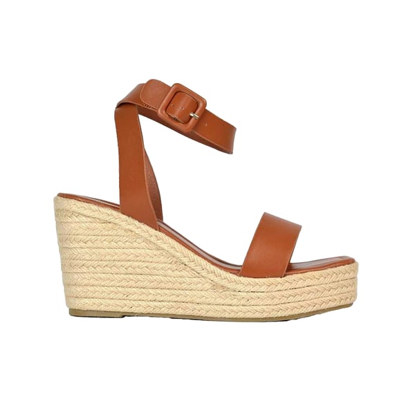 XY London Womens/Ladies Linda Strappy Platform Heel Wedge Sandals