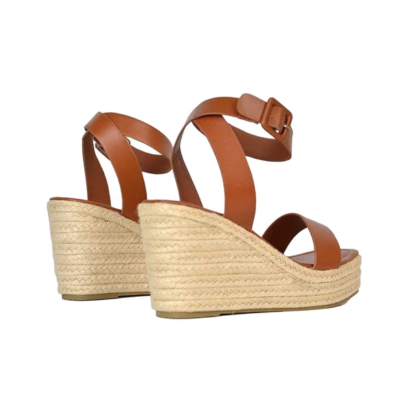 XY London Womens/Ladies Linda Strappy Platform Heel Wedge Sandals