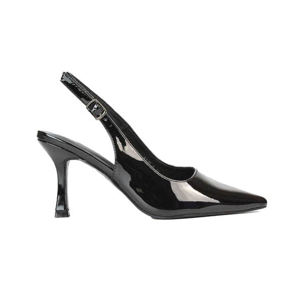 XY London Dam Valerie Patent Faux Läder Stilettklack Pumps