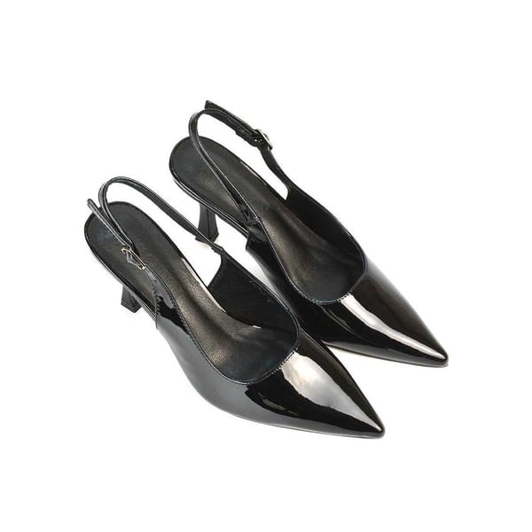 XY London Dam Valerie Patent Faux Läder Stilettklack Pumps