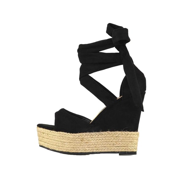 XY London Womens/Ladies Sansa Platform Wedge Sandals