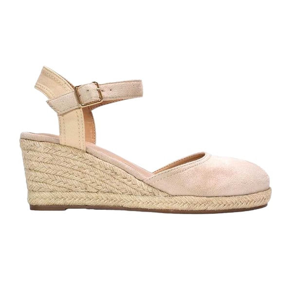 XY London Womens/Ladies Joey Ankle Strap Wedge Espadrilles