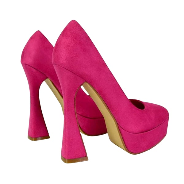 XY London Dam/Kvinnor Karlie Böjda Utställda Höga Stilettklackade Pumps