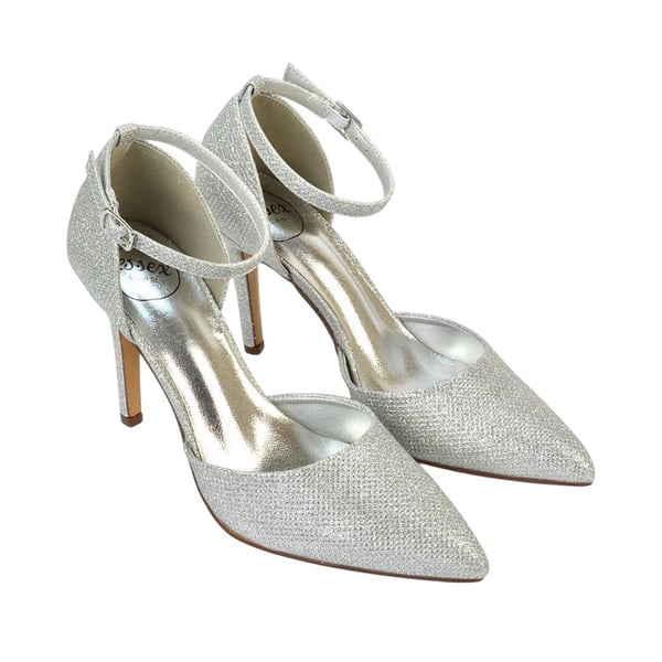 XY London Naisten Claire D´Orsay Nilkkaremmi Stiletto Korkokengät