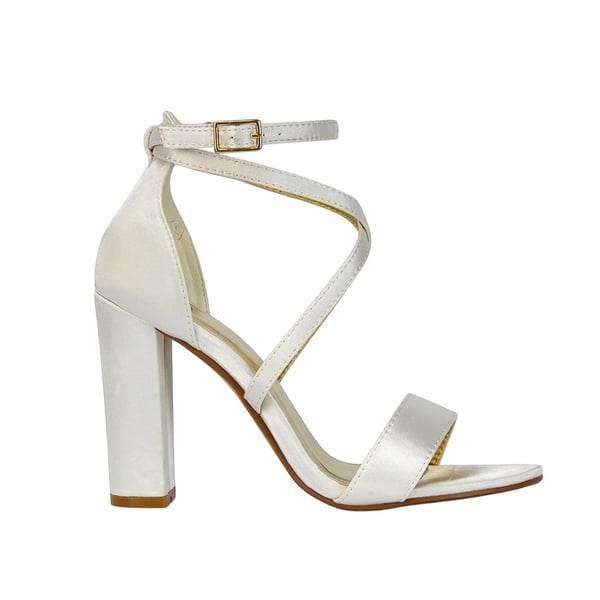 XY London Womens/Ladies Briella Strappy High Block Heel Sandals