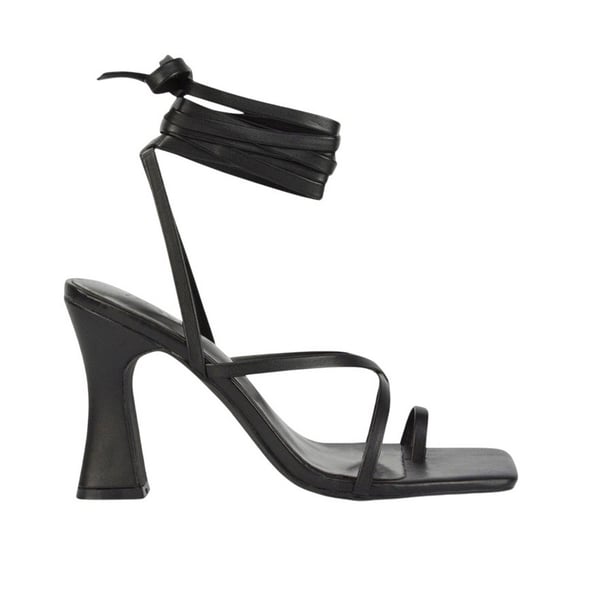 XY London Womens/Ladies Dylan Lace Up High Block Heel Sandals