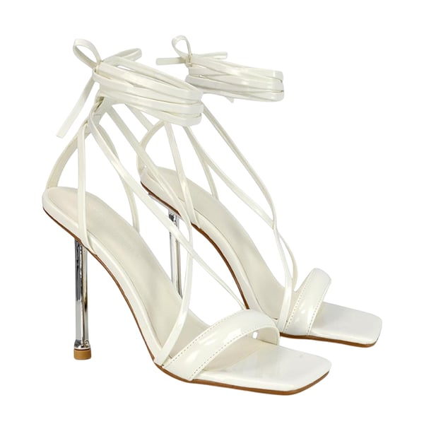 XY London Womens/Ladies Rayne Strappy Square High Heels