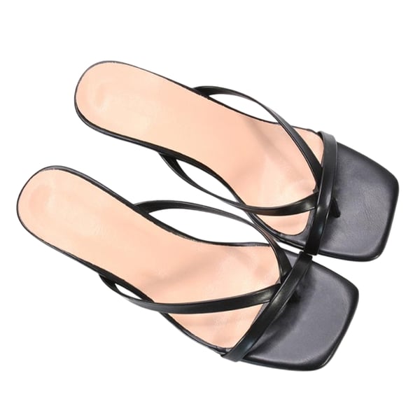 XY London Womens/Ladies Tiana Kitten Heel Mule Sandals