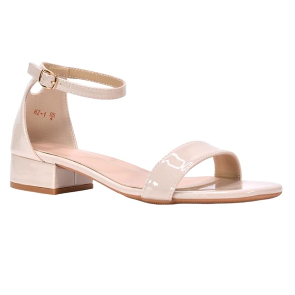 XY London Womens/Ladies Tate Ankle Strap Low Block Heel Sandals