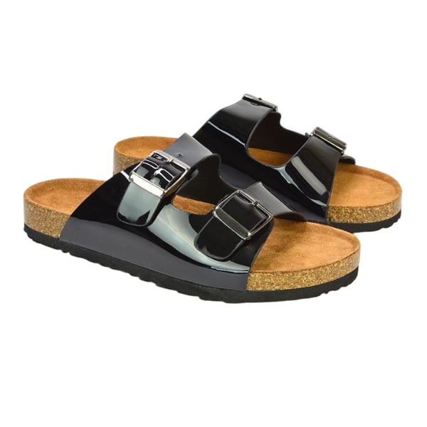 XY London Womens/Ladies Star Buckle Mule Sandals