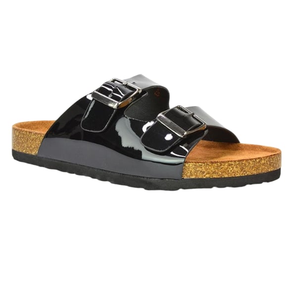 XY London Womens/Ladies Star Buckle Mule Sandals