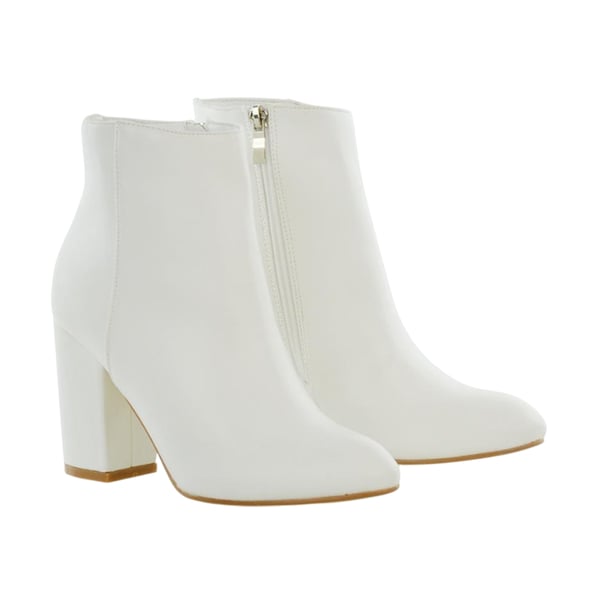 XY London Womens/Ladies High Block Heel Ankle Boots