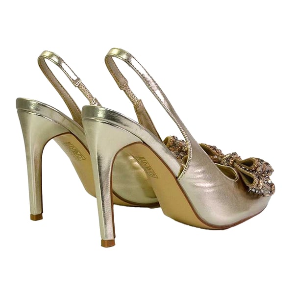 XY London Naisten Felicity Rusetti Strassi Sling Back Stiletto Korkokengät