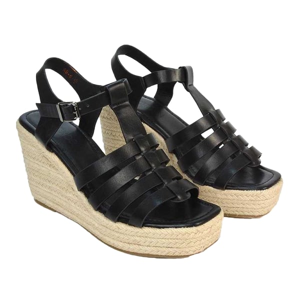 XY London Womens/Ladies Remi Platform Wedge Sandals