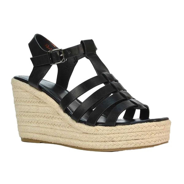 XY London Womens/Ladies Remi Platform Wedge Sandals XY London Womens/Ladies Remi Platform Wedge Sandals
