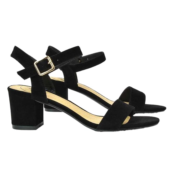 XY London Womens/Ladies Jessica Strappy Open Toe Medium Block Heel Sandals
