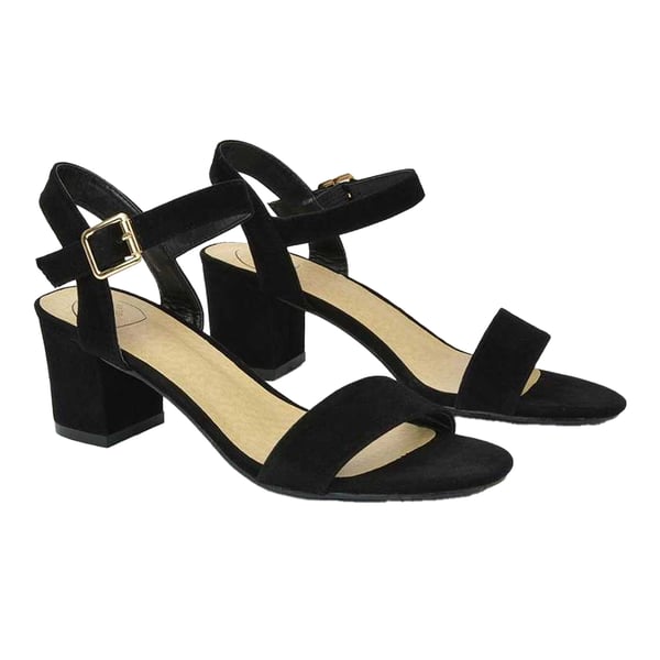 XY London Womens/Ladies Jessica Strappy Open Toe Medium Block Heel Sandals