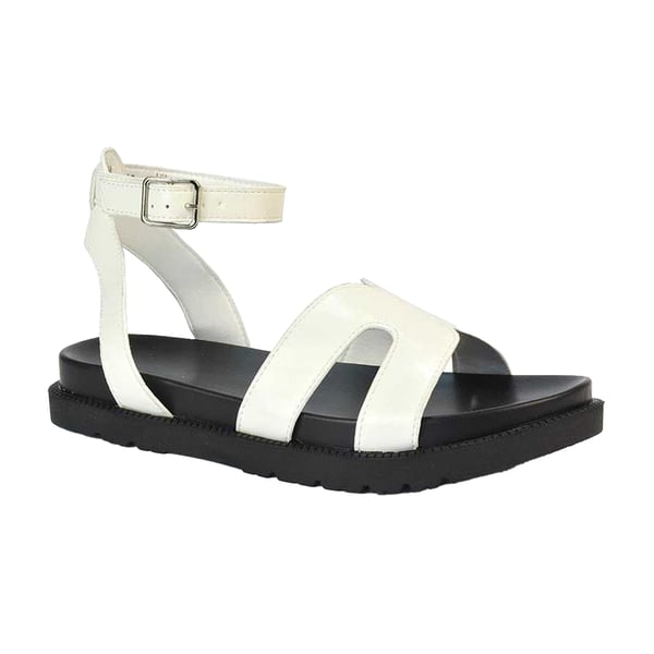 XY London Womens/Ladies Angie Strappy Flatform Sandals XY London Womens/Ladies Angie Strappy Flatform Sandals