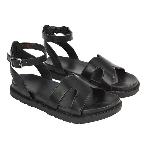 XY London Womens/Ladies Angie Strappy Flatform Sandals