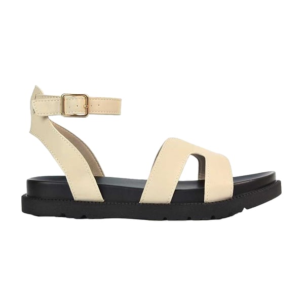 XY London Womens/Ladies Angie Strappy Flatform Sandals