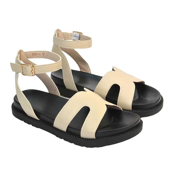 XY London Womens/Ladies Angie Strappy Flatform Sandals