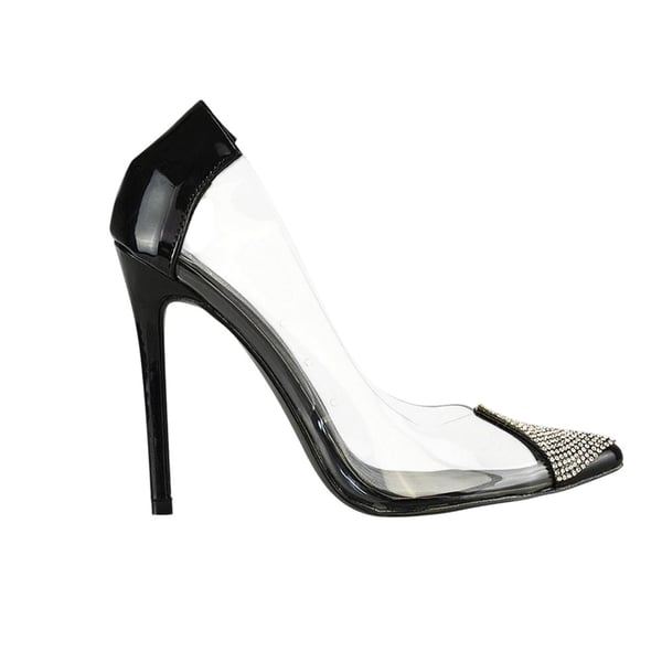 XY London Dam/Kvinnor Kaz Patent Stilettklack Pumps