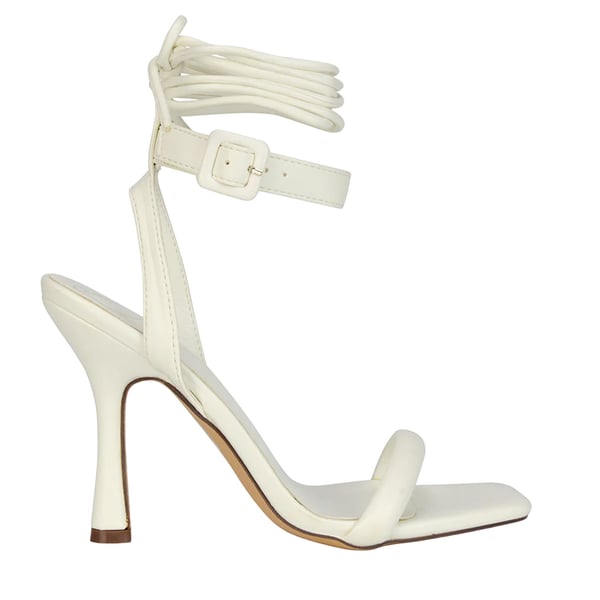 XY London Womens/Ladies Althea Strappy Lace Up Flare Heel Sandals