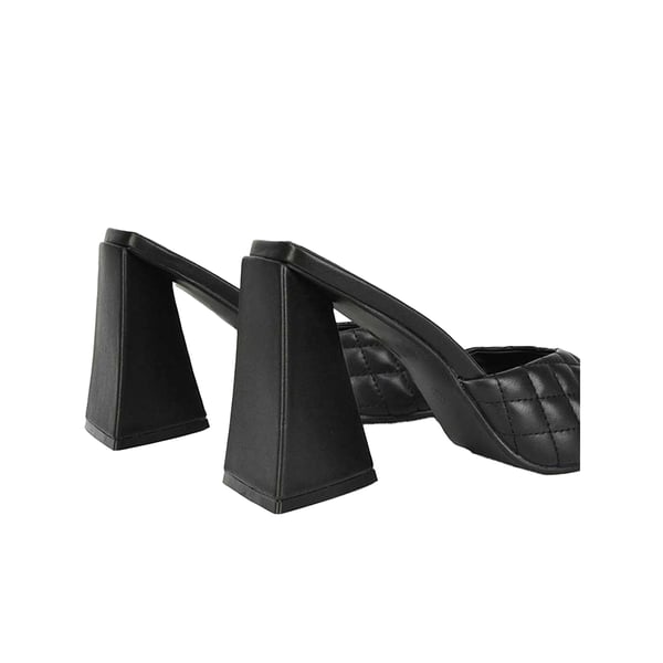 XY London Womens/Ladies Maylin Quilted Sculptured Heel High Heels