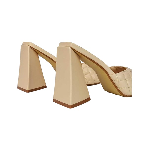 XY London Womens/Ladies Maylin Quilted Sculptured Heel High Heels