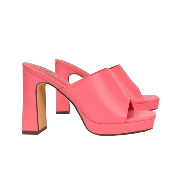 XY London Womens/Ladies Presley High Block Heel Mule Sandals