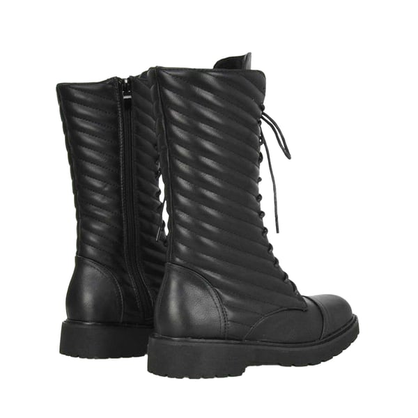 XY London Womens/Ladies Meadow Flat Combat Boots