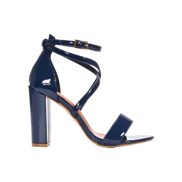 XY London Womens/Ladies Briella Strappy High Block Heel Sandals