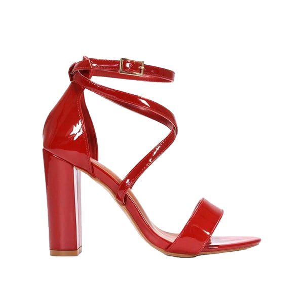 XY London Womens/Ladies Briella Strappy High Block Heel Sandals