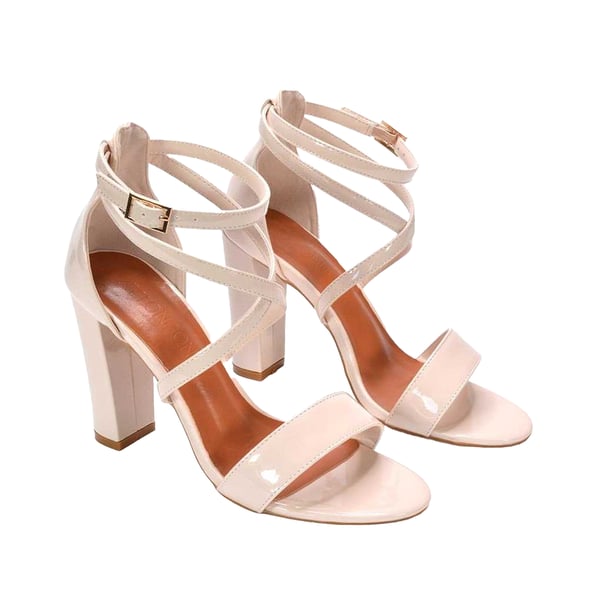 XY London Womens/Ladies Briella Strappy High Block Heel Sandals